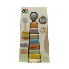 ANILLOS APILABLES HEXAGONALES BABY FAVORITE EDUCATIONAL TOYS SET