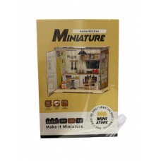 MAKE IT MINIATURE - COCINA HOME KITCHEN X 125 PIEZAS CON LUCES LED