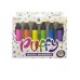 MARCADORES MAGIC MARKERS PUFFY X 6 KIRUKI
