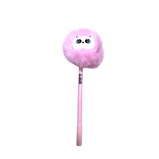 BOLIGRAFO FANTASIA CON POMPON GATO HAIRYBALL KITTY  HEAD WERO