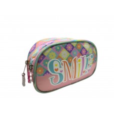 CARTUCHERA CON CIERRE DOBLE OVAL PHI PHI TOYS SMILE