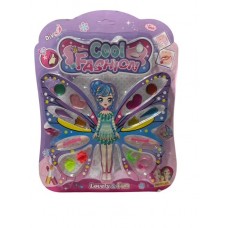 JUEGO DE PINTURITAS MARIPOSA COOL FASHION CON GLITTER EN BLISTER
