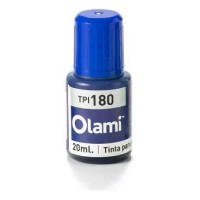 TINTA PARA MARCADORES PIZARRA  AZUL OLAMI