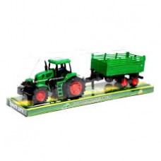 TRACTOR CON ACOPLADO MEDIANO FARM EXPLOITER EN BURBUJA TRACTOR CON ACOPLADO MEDIANO FARM EXPLOITER EN BURBUJA