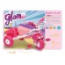 TRICICLO RONDI GLAM ROSA CON 2 CANASTOS