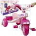 TRICICLO RONDI GLAM ROSA CON 2 CANASTOS