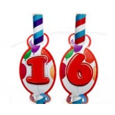 VELA BENGALA X 2 MULTICOLOR CON NUMEROS INTERCAMBIABLES