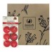 VELAS DE NOCHE PERFUMADAS X 6 DULCES FRUTILLAS