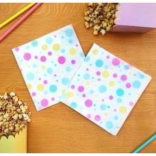 SERVILLETAS DESCARTABLES ESTAMPADAS NAPTRES LUNARES PASTEL X 20 UNIDADES SERVILLETAS DESCARTABLES ESTAMPADAS NAPTRES LUNARES PASTEL X 20 UNIDADES