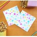 SERVILLETAS DESCARTABLES ESTAMPADAS NAPTRES LUNARES PASTEL X 20 UNIDADES